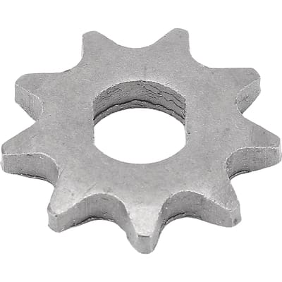 Motor Tandwiel Draagbaar Professioneel T8F 9T Metalen Tandwiel Vervanging voor Elektrische Scooter Mini Motorfiets Motor gray