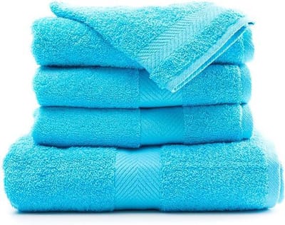 Casilin Royal Touch - Hotel Kwaliteit - Pakket van 2 Badlakens - 65 x 125 cm - Turquoise - Blauw