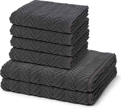 Ross Sonstiges 4 X handdoek 2 X douchehanddoek - in set 6 pack Sensual Skin
