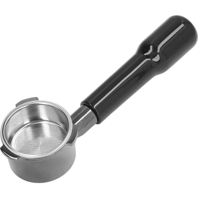 51mm Koffie Portafilter Zinklegering Koffie Bodemloze Portafilter 3 Oren met Handvat voor DONLIM black