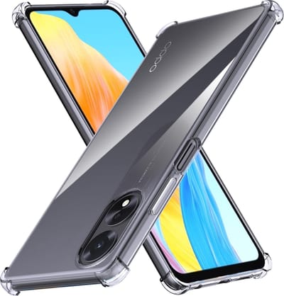 Shock proof Hoesje Geschikt voor: OPPO A18 / OPPO A38 - Anti -Shock Silicone - Transparant
