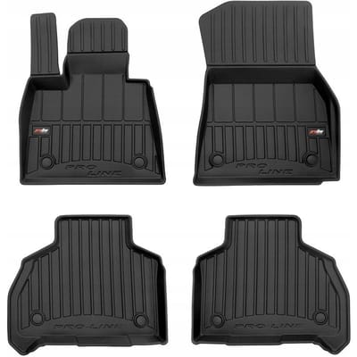 Frogum No.77 - Automatten set - Geschikt voor BMW X7 G07 vanaf 2018 - 3D TPE Rubber - 4-delig - Zwart