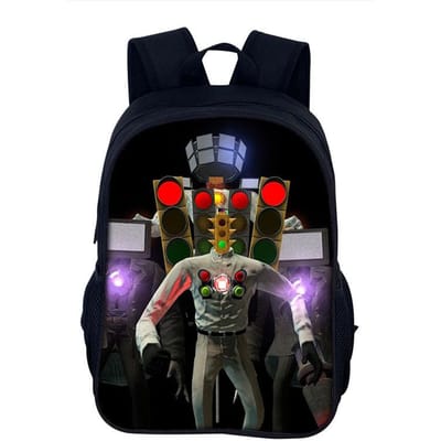 Mochila Schoolrugzak Tas 3D Printen Skibidi Toilet Schooltas Rugzak Student Rugzak Tas voor Jongens Meisjes Beste Cadeau