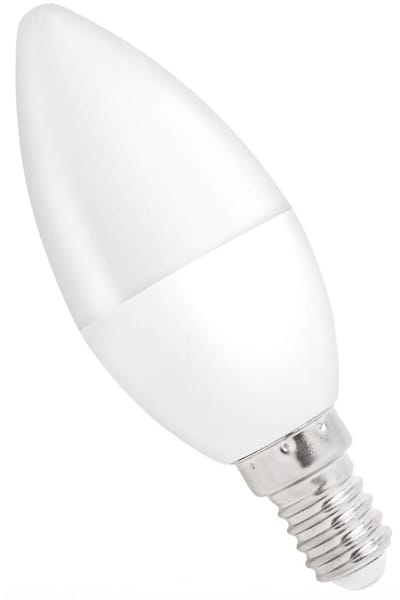 Spectrum LED Kaarslamp E14 4W - 230V - 340 Lumen - 6000K Koud wit - Helder daglicht - Energiezuinig