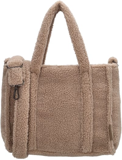 Beagles Lugo Handtas - Schoudertas - Crossbody - Schouderband - Teddy - Taupe