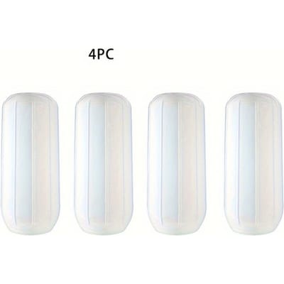 Housse de Bouteille de Voyage Anti-fuite en Silicone, Housse pour Cosmétiques et Soins de la Peau, Housse de Bouteille de Voyage Réutilisable Anti-fuite 4pcs blanc