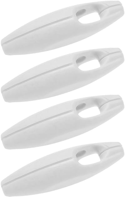 Dailygoods- Rolgordijn Gewichten 4 Stuks - Ketting Gewichten - Slijtvast - Voor Vouwgordijnen/Jaloezieën - Gewicht 26g per stuk - Afmetingen 74mm x 28mm x 19mm - Jaloeziegewichten