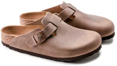 BIRKENSTOCK BOSTON TABACCO BROWN NARROW-36(4061416494926)