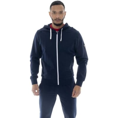 Capuchon sweaters Leone 1947 Man Hoody Full Zip Patch