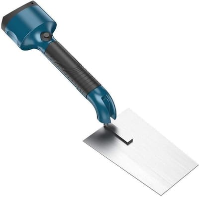 Stukadoors troffel - Tegel gereedschap - Tegels egaliseren - Comfortabele grip - Koolstofstaal - Grijs