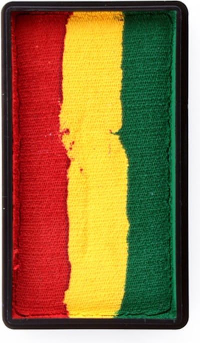 PXP Professional Colours Schmink Funky Rasta 28 gram one stroke - Thema Feest Festival Schminken Verjaardag
