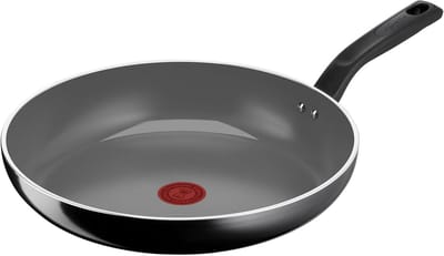 Druppelpan 32 cm met antiaanbaklaag en thermo-signaal, geschikt voor inductie