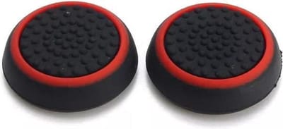 Scoby - Thumb Grips - Gripjes voor Controller - Pro Gaming Set - Gaming Gear - 1 Paar - Rood/Zwart