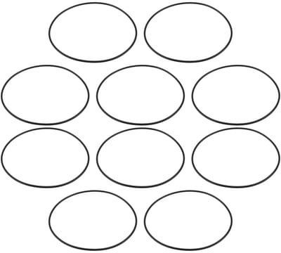 Dailygoods- O-ringafdichting 90mm - 10 Stuks - Rubber - Duurzaam - Waterdicht - Compatibel met APEC Essence / Ulti-Mate RO-systeem - Afdichtring