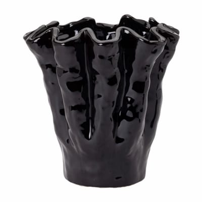 by fonQ Ceramic Vaas H27 cm - Black