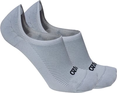OS1st Nekkid comfort footies maat S (35.5-38.5) – grijs – siliconen hiel grip - lichte compressie – minimaliseert wrijving en blaren – naadloze teen – vochtafvoerend - antimicrobieel