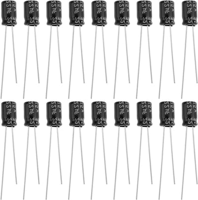 50 stuks 22uF 35V Aluminium Radiale Elektrolytische Condensatoren 5x8mm -40 tot +105°C, Hoge Capaciteit, Betrouwbare Prestaties, Lange Levensduur