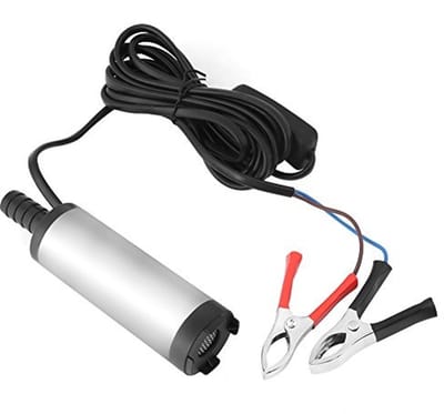 Dailygoody - RVS Dompelpomp - 12V pomp - 12 L/min - Ideaal voor waterafvoer - Geschikt voor diesel en water - Betrouwbaar en duurzaam