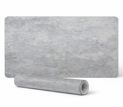 Antislip bureauonderlegger met betonstructuur, 90x45 cm