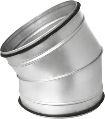 Econox Ronde spiro bocht 30Â° Ã˜ 315mm voor spirobuis