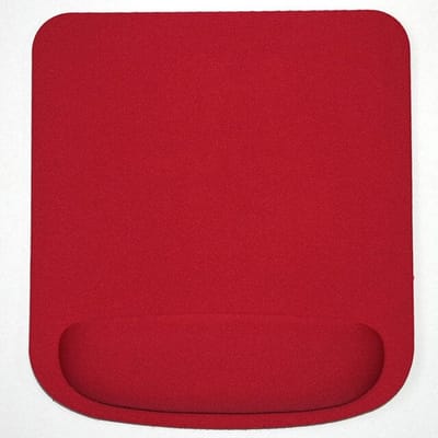 Gadgetpoint - Antislip Muismat - Polssteun - Mousepad - Rood Vierkant