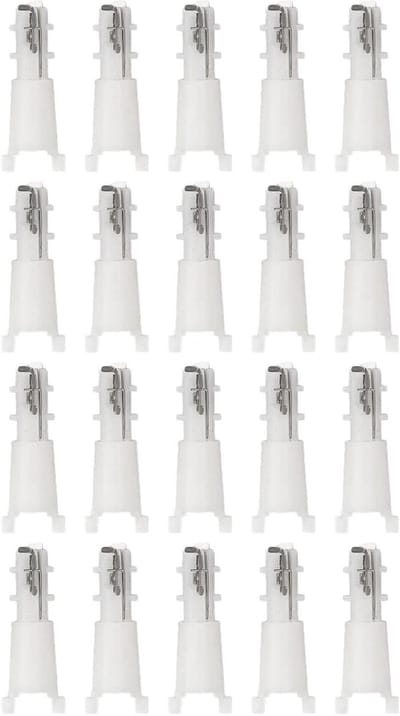 Neus Tondeuse Vervanging - Snijkop Accessoires - Hygiënisch Verzorgen - Standaard Pasvorm - 20 Stuks - Zilverkleurig