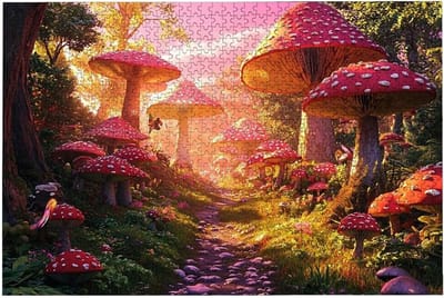 Houten Legpuzzel - Landschap Puzzel - Ontspannend Tijdverdrijf - 4000 Stukjes - 141x87 cm - Meerkleurig