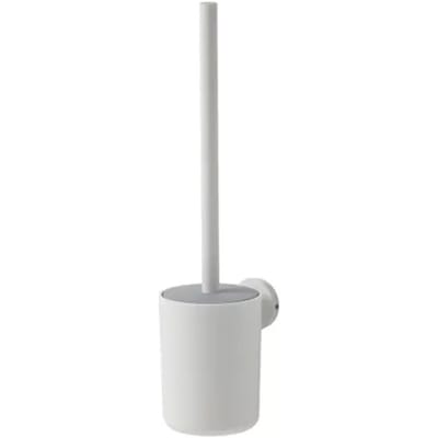 Tiger Urban - Toiletborstel met houder - WC borstel met houder hangend - Zonder boren - Wandmontage - Boren of lijmen - Wit