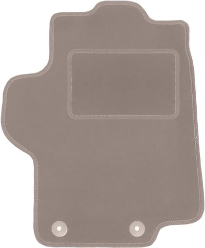 Beige bestuurdersmat voor: Peugeot 1007 minivan (2004-2009)