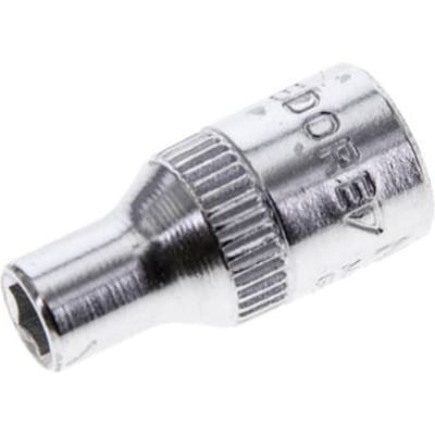 1/4" Gedore Dopsleutel voor 4.5mm Buitenzeskantbouten
