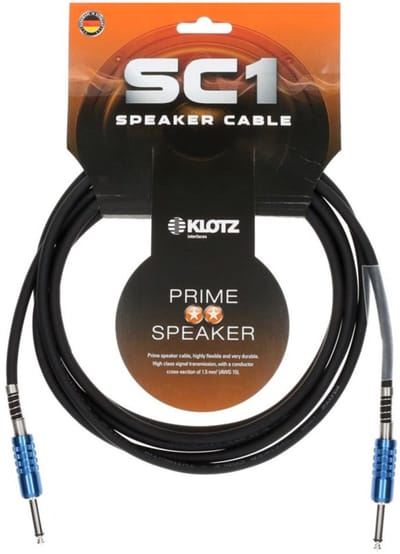 Klotz SC1PP05SW Speakerkabel 5 m - Luidsprekerkabel