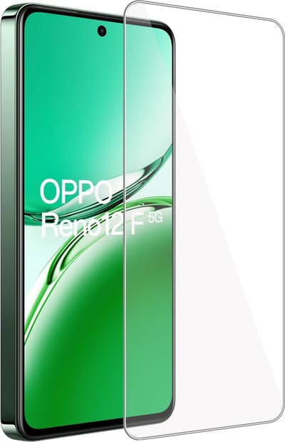 Geschikt voor OPPO Reno 12 F / Reno 12 FS - Screenprotector - Beschermglas - GuardCover