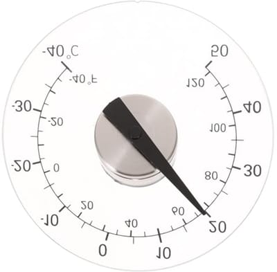 Waterdichte Thermometer voor Raam, Batterijvrij en Nauwkeurige Temperatuurmeting