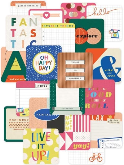 Instax Project Life Specialty Foil Kaarten set Forever Young