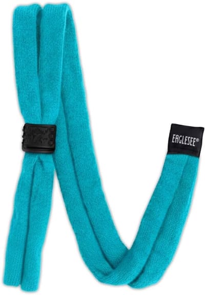 Brillenketting Katoen - Brilkoortje - Veilig Bril Dragen - Verstelbare Pasvorm - 65cm Uitgeschoven - Groen