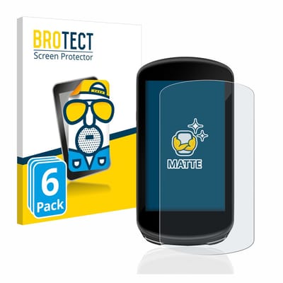 BROTECT - Screenprotector voor Garmin Edge 1030 Plus - Folie Beschermfolie matte 6 Stuks