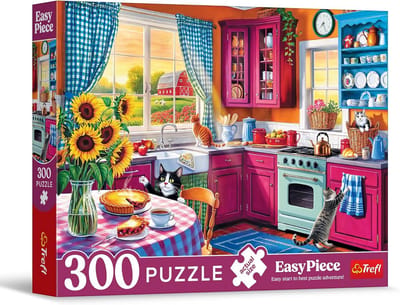 Legpuzzel 300 stukjes - Ontspanningspuzzel - Gezellig samenzijn - Grote stukken - 60x40 cm - Multicolor