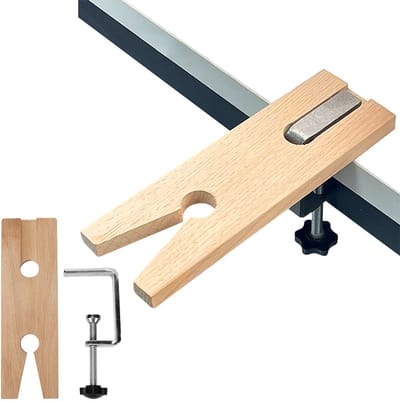 Dailygoods- Juweliersbank V-vormig - Hoogwaardig Hout/IJzer - Duurzaam - Professioneel Gereedschap - Mobiel - Eenvoudige Montage - Werkbank