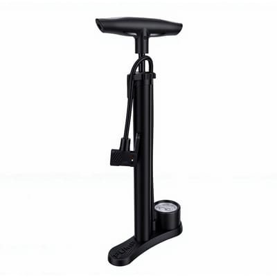 Pompe à pied pour vélo Multifonctionnelle Antidérapante Portable Haute Pression Pompe à air manuelle pour vélo pour Voitures Motos Ballons de basket