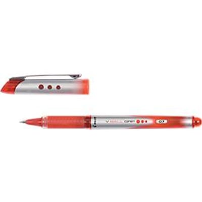 Rollerpen PILOT V-Ball Grip medium rood | 12 stuks