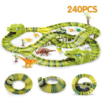 Hoge Kwaliteit Dinosaurussen Hoge Kwaliteit Race Hoge Kwaliteit Baan Verzameling kit Hoge Kwaliteit Rail Hoge Kwaliteit Auto Speelsets Hoge Kwaliteit Montage