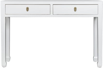 Fine Asianliving Chinese Sidetable Sneeuwwit - Orientique Collectie B120xD35xH80cm Chinese Meubels Oosterse Kast