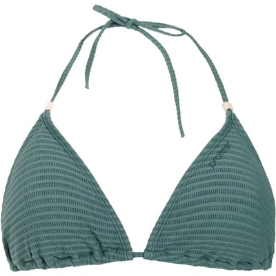 Protest MIXAleias – Triangel bikini top Dames – Koordsluiting – Uitneembare vulling – Mix & Match – Zwart