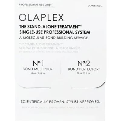 Losstaande Set Olaplex: Nr. 1 Bond Multiplier, Haar Lotion Behandeling, Bond Herstel, 15 ml + Nr. 2 Bond Perfector, Haar Crème Behandeling, 30 ml