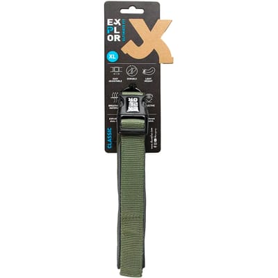 Duvoplus - Halsband Voor Dieren - Hond - Ultimate Fit Comfy Halsband Classic L - 45-51cm Undercover Green - 1st
