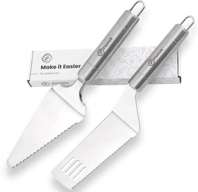 11 inch RVS Snij- en Serveer Set met Spatel en Taartserver