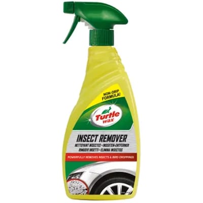 Turtle Wax Insect Remover – Veilig verwijderen van insecten, teer, vogelpoep en hars – Voor gebruik op metaal, lak, plastic of glas - 500ml