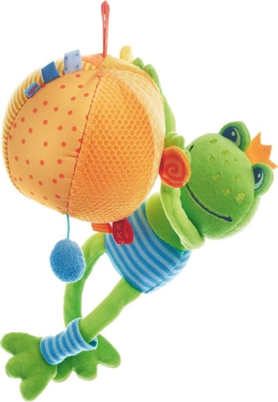 Speeldoos Kikker Felix - Muziekdoosje Kinderen - Baby Vermaken - Zachte Melodie - 147 x 261 x 152 cm - Groen