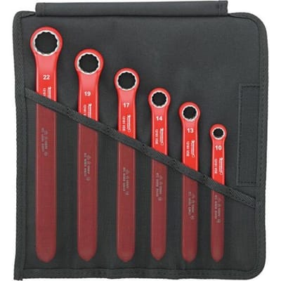 Stahlwille 96404302 12161/6 VDE Enkelvoudige ringsleutelset Sleutelbreedte (metrisch) 10 - 22 mm