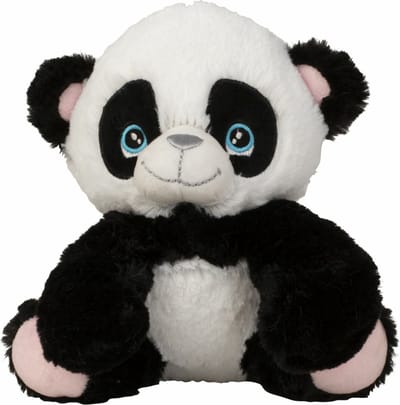 Panda beer knuffel van zachte pluche - speelgoed dieren - 21 cm - Knuffeldieren